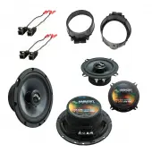 Fits GMC Sierra 2500HD, 3500HD 2014-Up OEM Speaker Upgrade Harmony Premium Speakers New