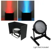 DJ Wedding Venue Lighting Slimpar 38 56 64 LED Up Light Black Cover with Uplighting Stand Package