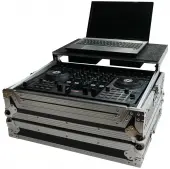 Harmony HCTKS4LT Flight Laptop Stand DJ Case for Native Instruments Kontrol S5