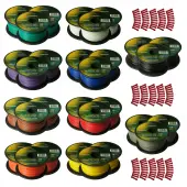 Harmony Audio Primary Single Conductor 18 Gauge Power or Ground Wire - 30 Rolls - 2000 Feet - Color Mix for Car Audio / Trailer / Model Train / Remote