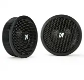 Kicker 46KST2004 Car Audio KS Series 3/4" Silk Dome Tweeters Surface Flush Mount