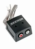 Kicker 46KISLOC Car Audio Amp 2 Channel RCA Line Output Converter KISLOC New