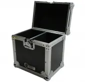 Harmony Cases Dual Chamber Space DJ Lighting Universal Ultility Road Travel Case