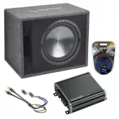 Fits Acura CL 97-03 Harmony Single 12" Loaded Sub Box Enclosure & CXA400.1 Amp