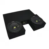07-13 Toyota Tundra Double Cab Truck Kicker CompC CWCS10 Dual 10 Sub Box Package