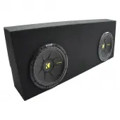 07-13 Toyota Tundra Crew Max Kicker CompC CWCS10 Dual 10" Custom Sub Box 2 Ohm