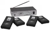 Peavey Peavey Assisted Listening Sys. 72.1 MHz Includes Transmitter Four Receivers & Four Sta...