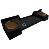 Custom Chevy Silverado 07-13 Subwoofer Box Extended Cab Dual 10"