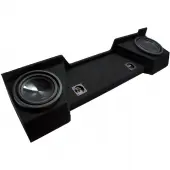 2007-2013 Chevy Silverado Ext Cab Truck Alpine SWT-10S4 Dual 10" Sub Box Enclosure - Final 2 Ohm