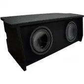 2007-UP Jeep Wrangler 2 Door Dual 10" Enclosure Alpine SWT-10S4 Sub Box Package - Final 2 Ohm