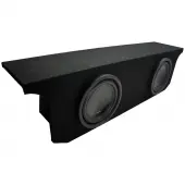 2007-2015 Jeep Wrangler JK Unlimited Alpine SWT-10S4 Dual 10" Sub Box Enclosure - Final 2 Ohm