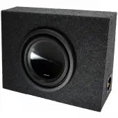 Universal Regular Standard Cab Truck Alpine SWT-10S2 Single 10" Sub Box Enclosure - Final 2 Ohm