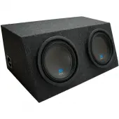 Universal Car Stereo Hatchback Sealed Dual 10" Alpine Type S S-W10D2 Sub Box Enclosure - Final 2 Ohm