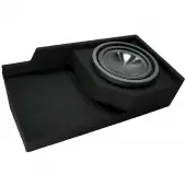 1988-1998 Chevy CK Silverado Ext Truck Alpine SWT-10S2 Single 10 Sub Box Enclosure - Final 2 Ohm