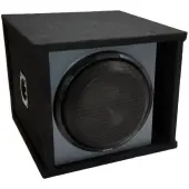 Universal Car Stereo Paintable Ported 10" Alpine Type X X-W10D4 Sub Box Enclosure - Final 2 Ohm
