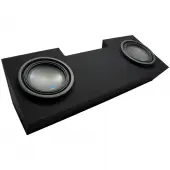 1982-1992 Chevy Camaro Coupe Alpine Type S S-W10D2 Dual 10" Sub Box Enclosure Package - Fina...