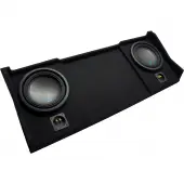 1994-2001 Dodge Ram Ext Club Quad Truck Alpine Type S S-W10D2 Dual 10" Sub Box Enclosure - Final 2 Ohm
