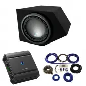 1993-2002 Chevy Camaro Coupe Passenger Side 10" Alpine Type S S-W10D4 Sub Box Enclosure with S2-A60M Amplifier & 4GA Amp Kit