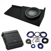 2007-2013 Chevy Silverado Ext Cab Truck Alpine Type R R-W10D4 Single 10 Sub Box Enclosure with S2...