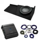 2007-2013 GMC Sierra Extended Cab Truck Alpine Type R R-W10D4 Single 10 Sub Box Enclosure with S2...