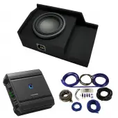 1999-2006 GMC Sierra Ext Cab Truck Alpine Type R R-W10D4 Single 10" Sub Box Enclosure with S...