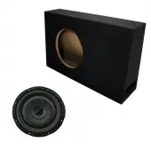 Single 10" Vented Truck Kicker Loaded CVT10 Subwoofer Box (10CVT10-2)