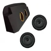 Chevy Avalanche 02-09 Dual 12" Kicker Loaded CVT12 Subwoofer Box (10CVT12-4)