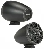 Kicker 46KMFC8 Marine Audio Boat 8" Coaxial Wake Board Tower Speaker System Pair