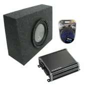 Universal Regular Standard Cab Truck Harmony A122 Single 12" Sub Box & CXA800.1