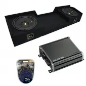 04-15 Fits Nissan Titan King/Crew Kicker CompC CWCS10 Dual 10 Sub Box CXA800.1