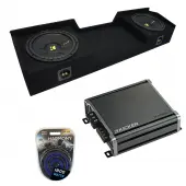 1999-2006 GMC Sierra Cab Truck Kicker CompC CWCS10 Dual 10" Sub Box CXA800.1 Amp