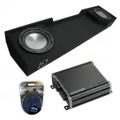 Compatible with 1988-1998 GMC Sierra Ext Cab Truck Harmony A102 Dual 10" Sub Box & CXA800.1 Amp