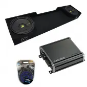 1988-1998 GMC Sierra Cab Truck Kicker CompC CWCS10 Dual 10" Sub Box CXA800.1 Amp