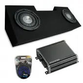 Compatible with 1982-1992 Chevy Camaro Coupe Harmony F104 Dual 10" Sub Box Enclosure & CXA800.1