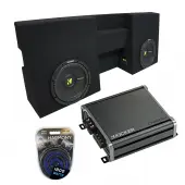 05-15 Toyota Tacoma Double Cab Kicker CompC CWCS10 Dual 10 Sub Box CXA800.1