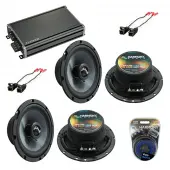 Compatible with Chevy Astro Van 1996-2005 Factory Speakers Replacement Harmony (2) C65 & CXA360.4