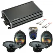 Compatible with Ford Expedition 1997-1998 Factory Speakers Replacement Harmony (2) C68 & CXA360.4
