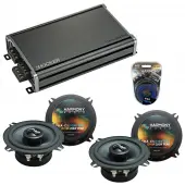 Compatible with Lexus ES 300 1997-2006 Factory Speakers Replacement Harmony (2) C5 & CXA360.4