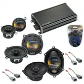 Compatible with Ford Tempo 1985-1988 Factory Speaker Replacement Harmony Replacement & CXA360.4 Amp