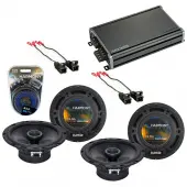 Compatible with GMC Canyon 2004-2012 Factory Speaker Replacement Harmony (2) R65 & CXA360.4 Amp