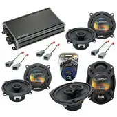 Compatible with Mercury Grand Marquis 82-88 EOM Speaker Replacement Harmony Speakers & CXA360.4 Amp