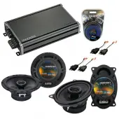 Compatible with GMC Savana Van 1996-2000 OEM Speaker Replacement Harmony Replacement & CXA360.4 Amp