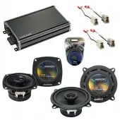 Compatible with Audi 4000 Series 1980-1987 Factory Speaker Replacement Harmony R4 R5 & CXA360.4 Amp