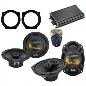 Compatible with Mini Cooper (convertible) 07-08 OEM Speaker Replacement Harmony Speakers & CXA360.4