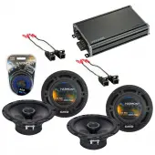 Compatible with Oldsmobile Silhouette 97-04 OEM Speaker Replacement Harmony Speakers & CXA360.4 Amp