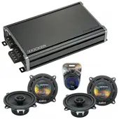 Compatible with Toyota Land Cruiser 1988-1992 OEM Speaker Replacement Harmony (2) R5 & CXA360.4 Amp