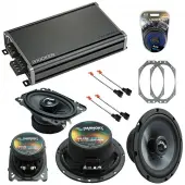 Compatible with Jeep Wrangler 1997-2006 OEM Speakers Replacement Harmony C46 C65 & CXA360.4