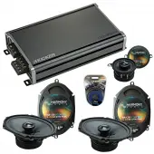 Compatible with Lincoln Mark VIII 96-98 OEM Premium Speaker Replacement Harmony Upgrade & CXA360.4