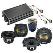 Compatible with Subaru GL/DL 1981-1984 Factory Speaker Replacement Harmony R4 R5 & CXA360.4 Amp