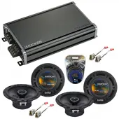 Compatible with Subaru Impreza 1993-2007 Factory Speaker Replacement Harmony (2) R65 & CXA360.4